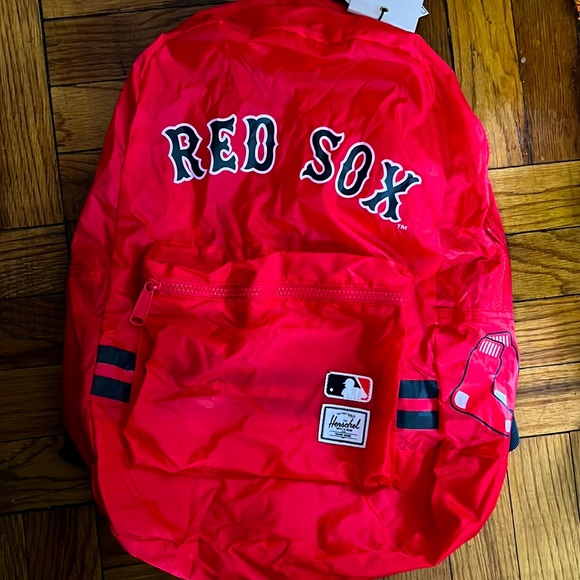 - NWT Hershel packable Red Sox backpack
